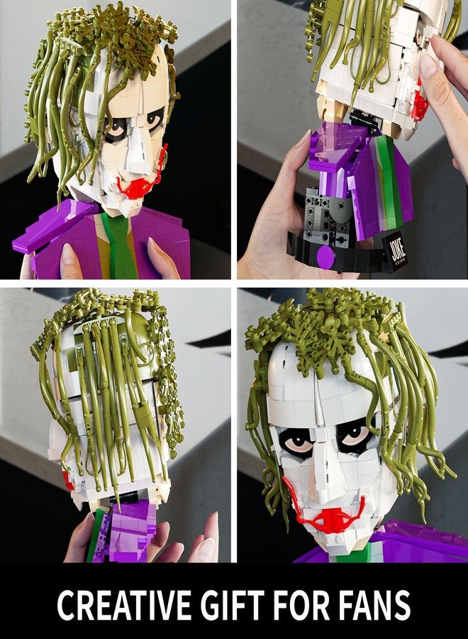 TOY PLAYER Clown Prince of Crime Building Set, Compatible with Lego for Adults, Display Collectible Decoration Set for Joke Avid Fans - Image 3